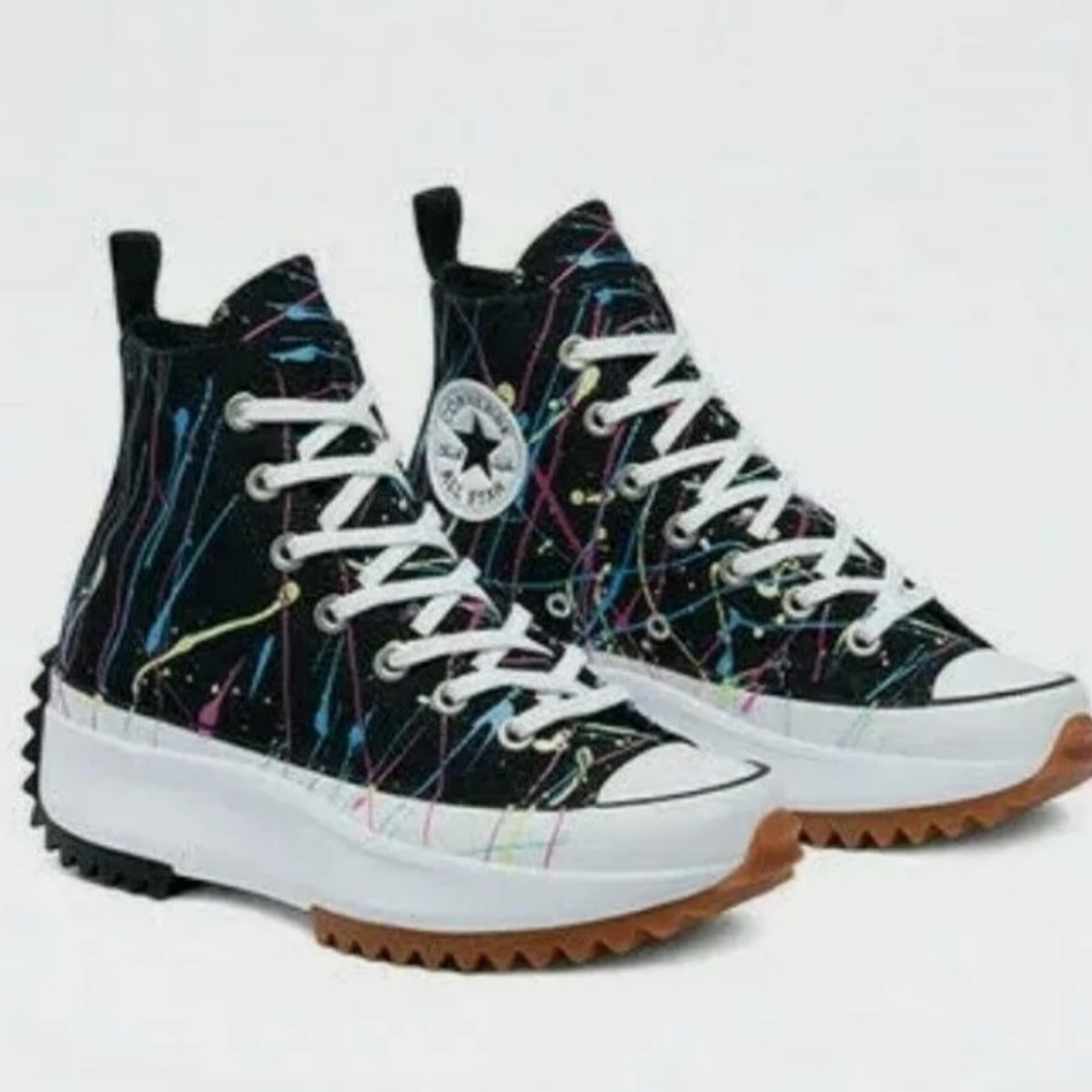 Converse Run Star Hike Hi 'Splatter Paint'